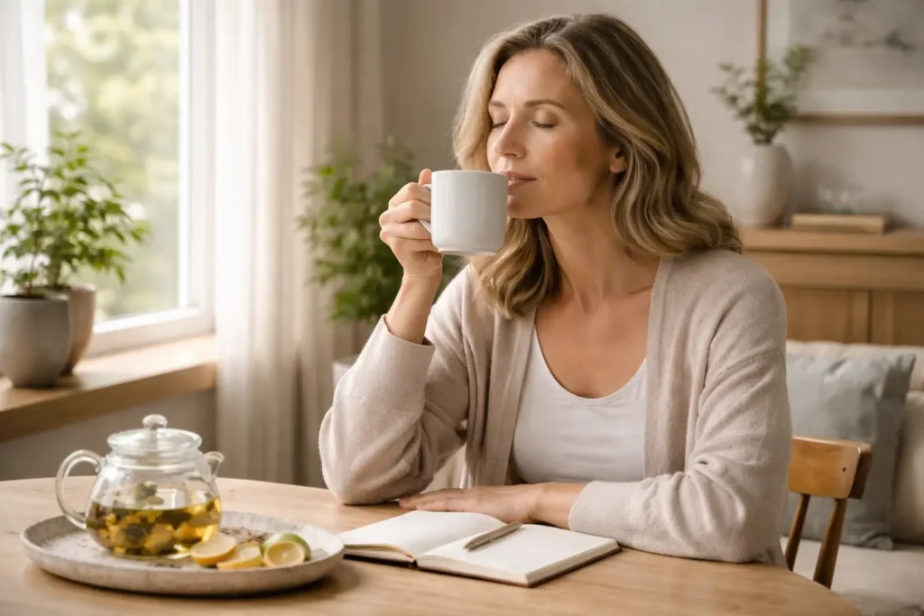 low progesterone symptoms women over 40 hormonal balance